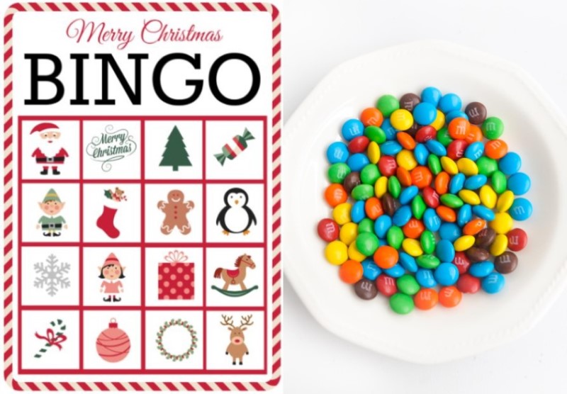 xmas bingo