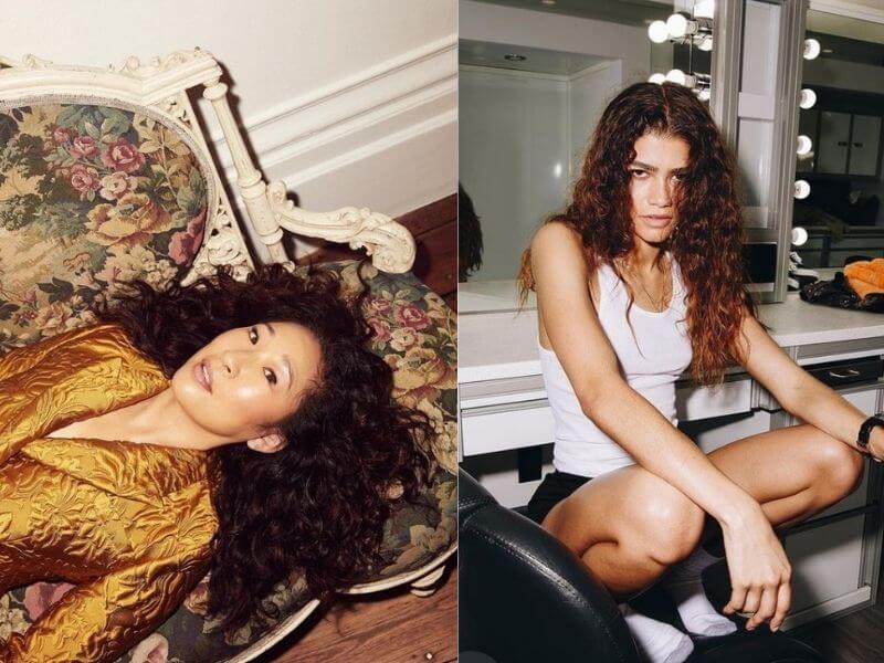 sandara oh and zendaya, 3a hair