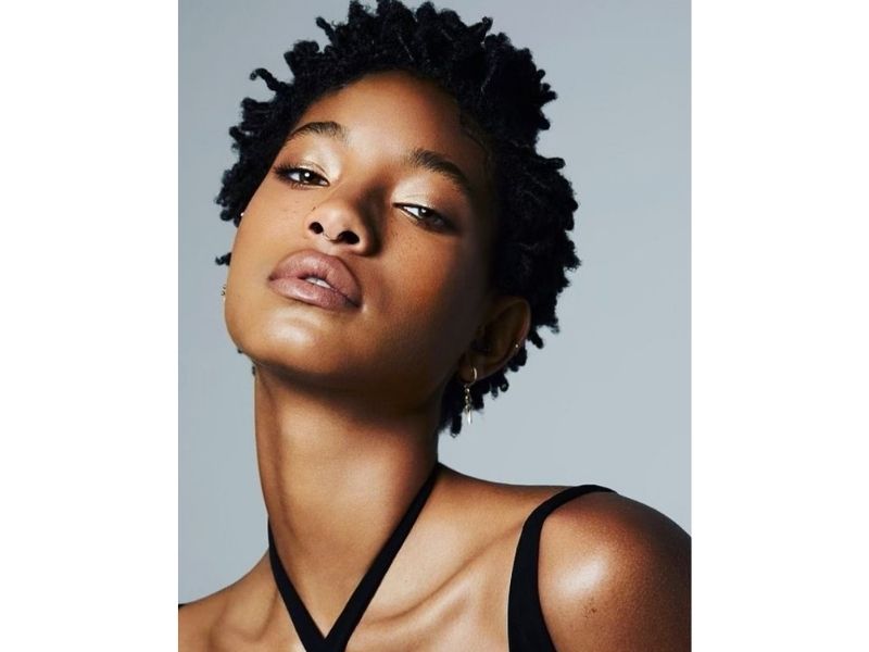 willow smith, 4b hair