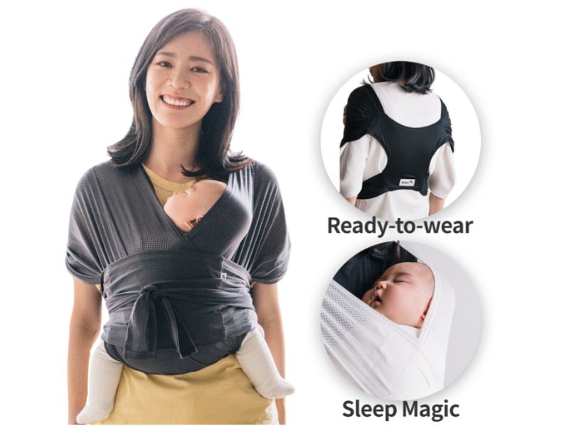 Konny Ready-To-Wear Baby Wrap Carrier