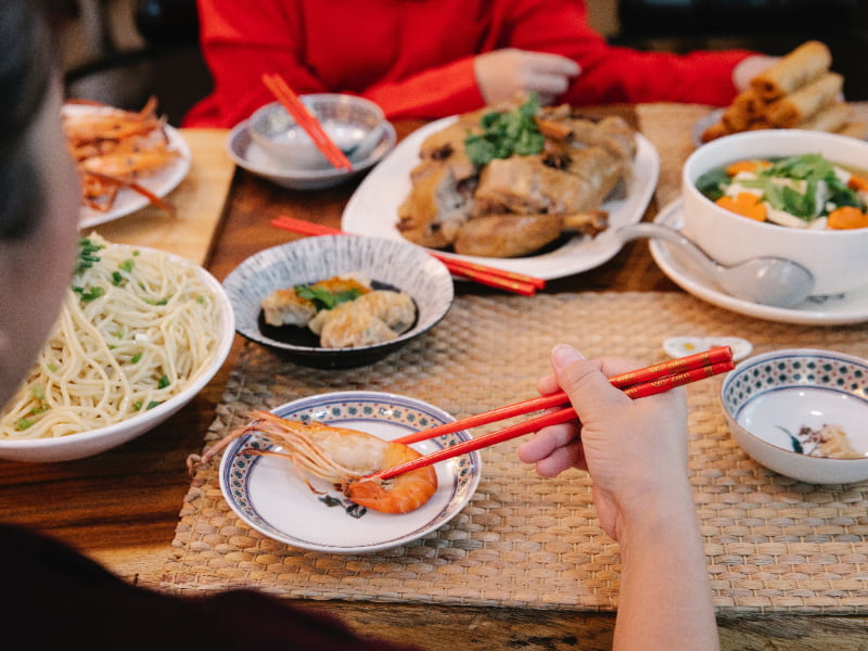 chinese new year dishes