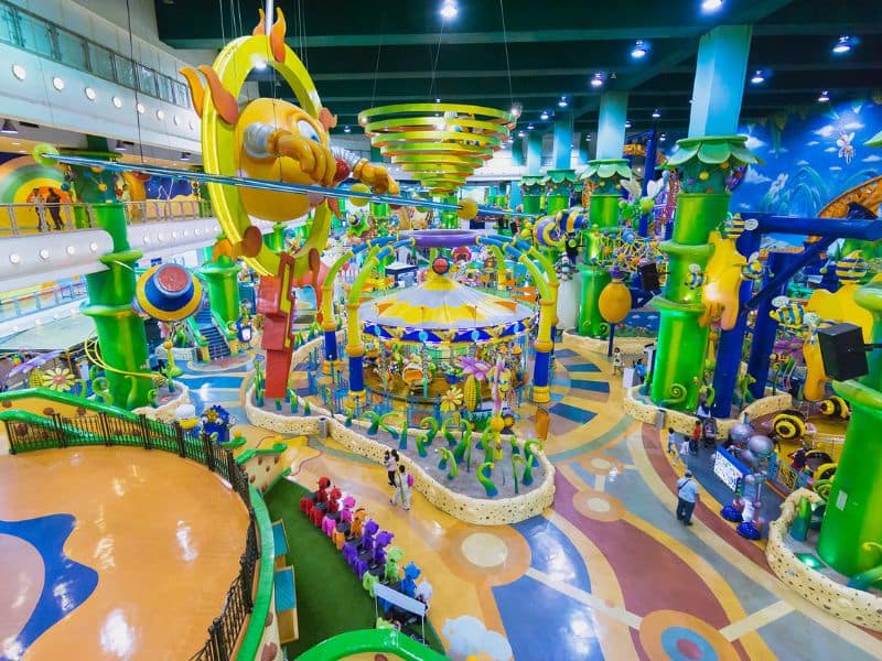 Berjaya Times Square Theme Park kids indoor playground