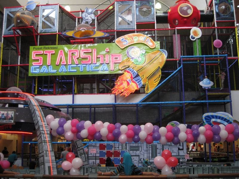 Starship Galactica kids indoor playground