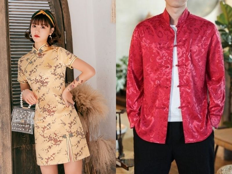 Chinese new year traditional hot sale clothing