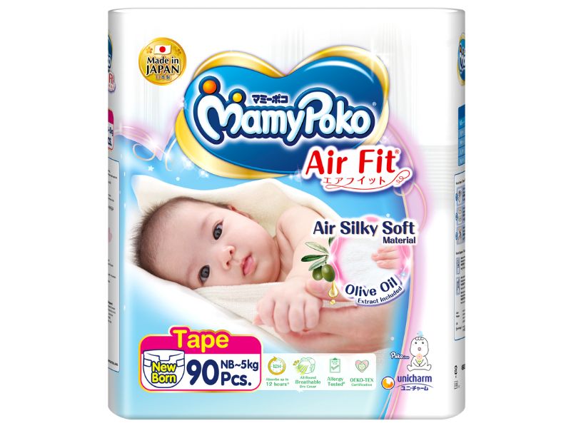 MamyPoko Air Fit Tape best diapers malaysia
