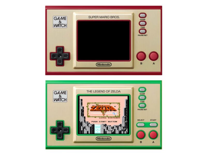 Nintendo Game & Watch handheld game consoles