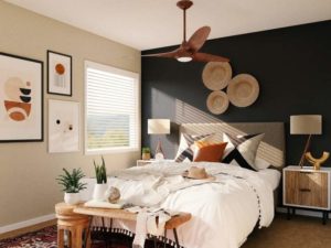 Ceiling Fan In Bedroom