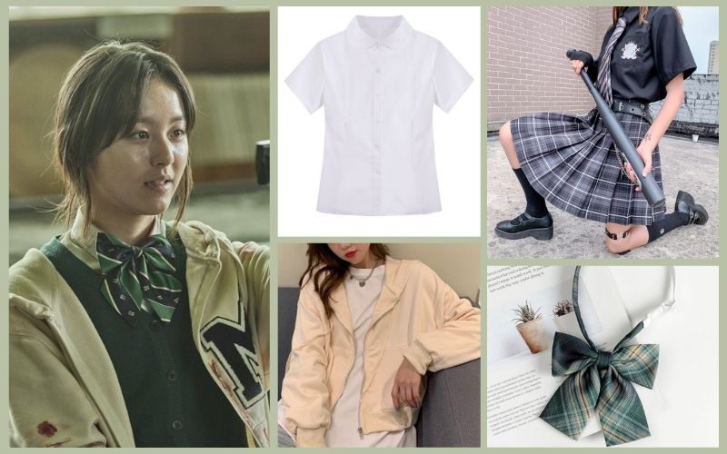 Korean outfits for on sale school