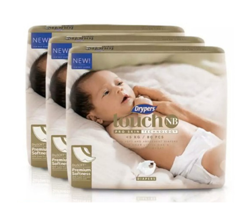 Drypers Touch best diaper for newborn Malaysia