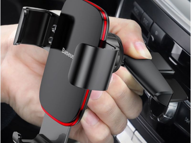 Baseus CD car phone slot best car phone holder malaysia