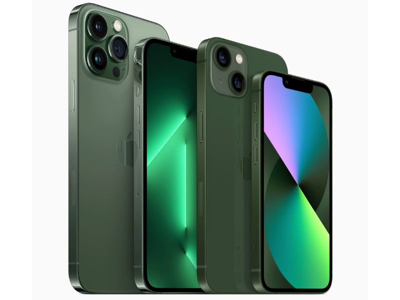 Apple iPhone 13 Series in Green apple march event