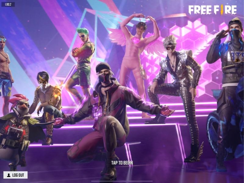 Garena Free Fire X BTS costumes