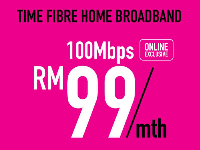 Time fibre home broadband best internet plan malaysia
