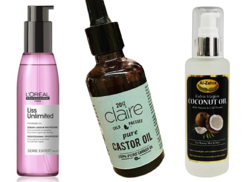 natural hair oil and serum, hair treatment for frizzy hair