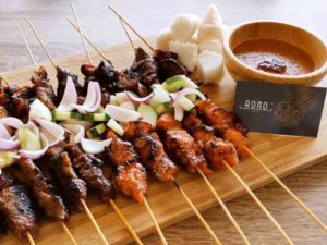 Sate Rono serves equally good satay eating experience