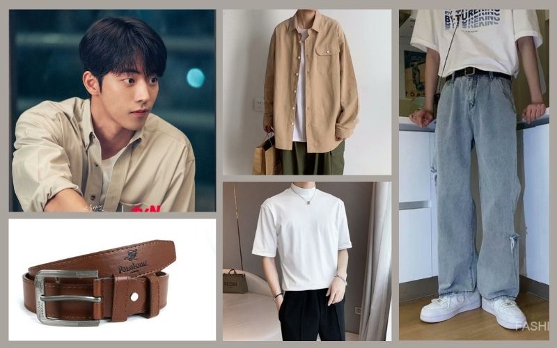 classic korean boyfriend look