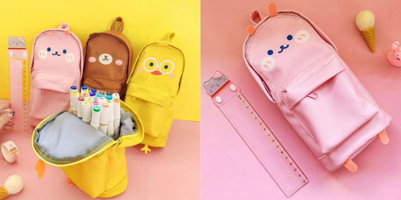 Pencil Case Bag Girl Boy Stationery Bag Cute Pencil Bag Little Bear