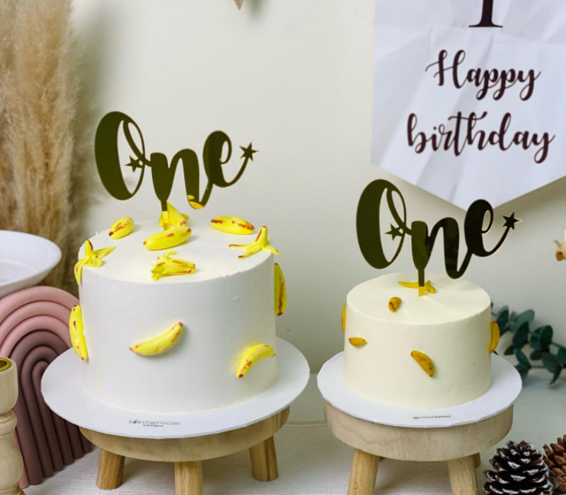 1st Birthday Smash Cake Recipe + Decorating Ideas - Sugar & Sparrow