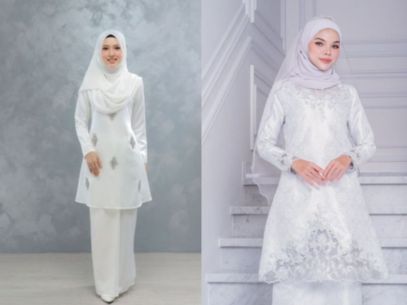 wedding dress hijab