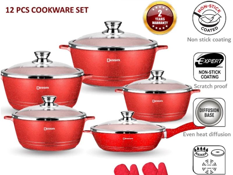 DESSINI ITALY Cookware set mother's day gift ideas