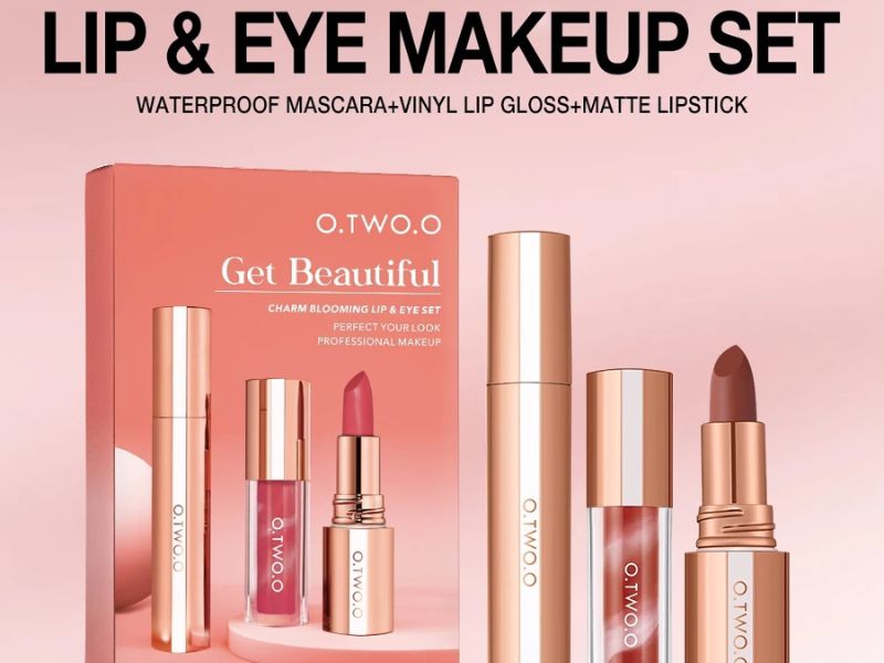 O.TWO.O Lip & Eye Makeup set mother's day gift ideas