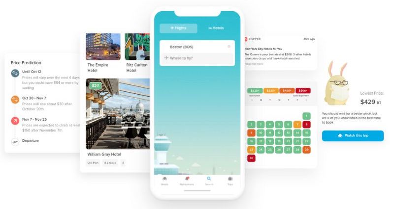 Hopper apps for travel