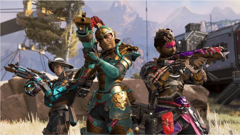 Characters shot in Apex Legends mobile malaysia
