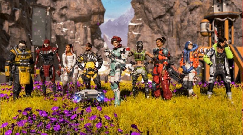 Playable characters lineup in Apex Legends mobile malaysia