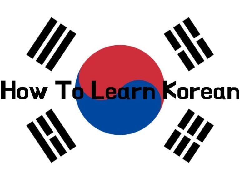 How To Learn Korean