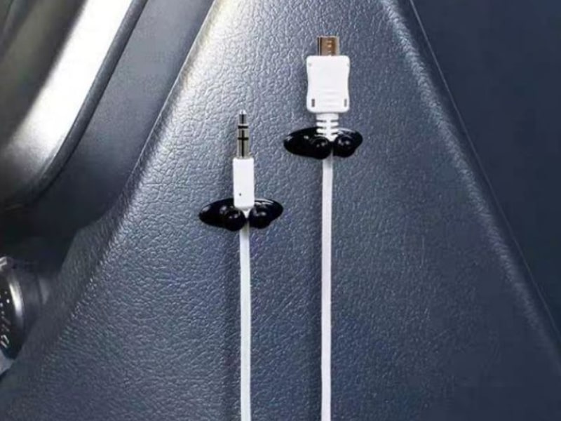 dashboard cable holder