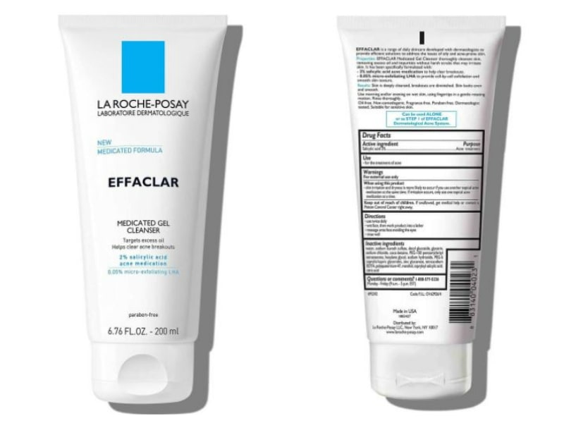 La Roche-Posay Effaclar Medicated Gel Cleanser