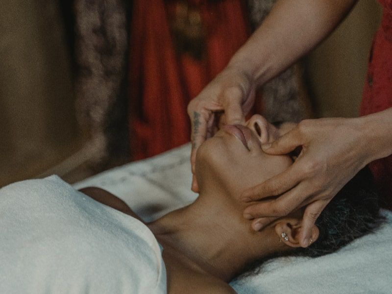 A lymphatic massage is a type of facial that helps de-puff and promotes lymphatic drainage