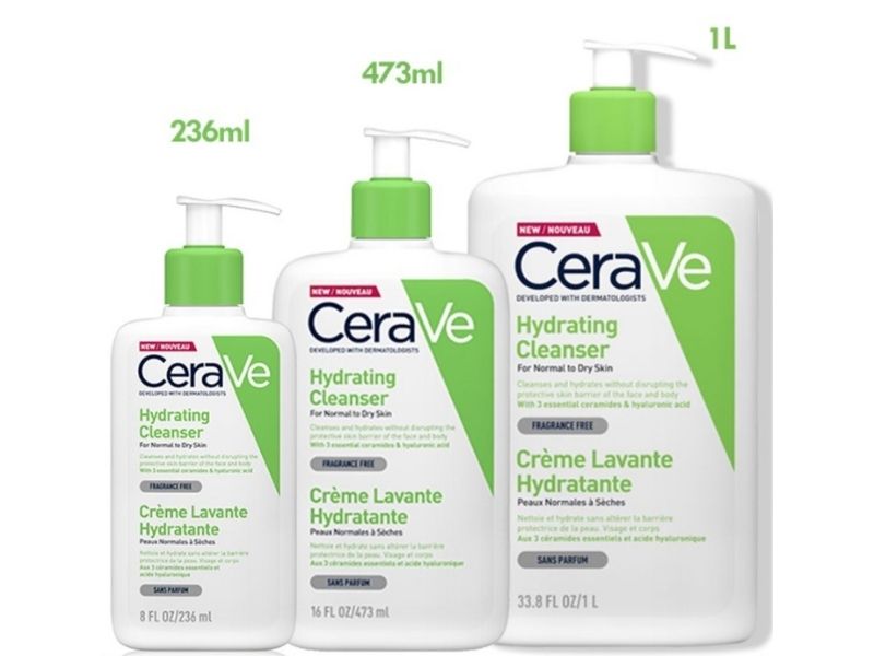 cerave hydrating cleanser