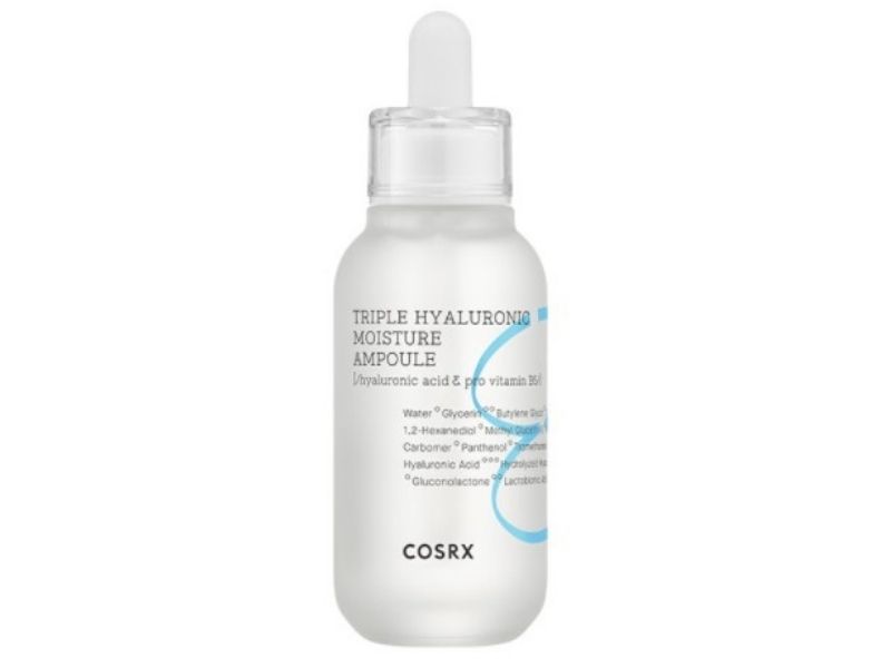 COSRX Triple Hyaluronic Moisture Ampoule, skincare for dry skin