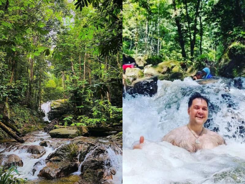 sungai tekala waterfall selangor