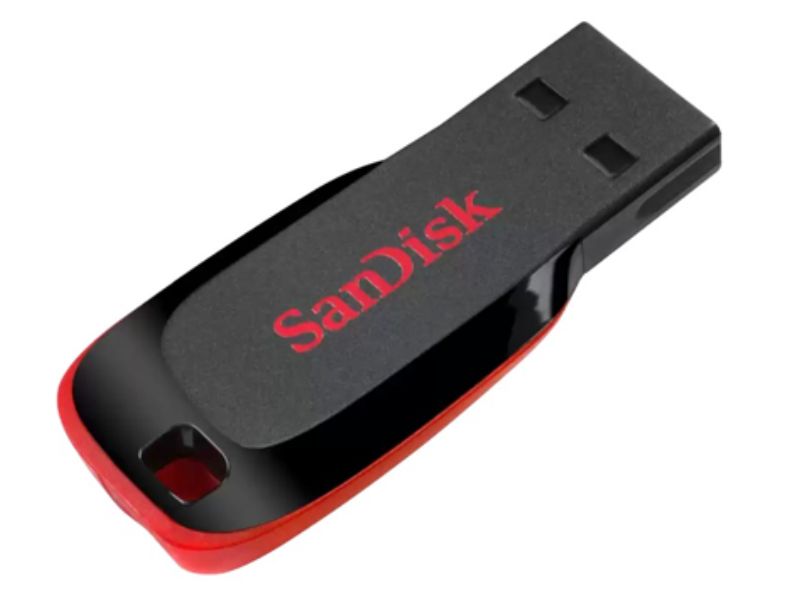 SanDisk Cruzer Blade CZ50 USB Pendrive bug out bag