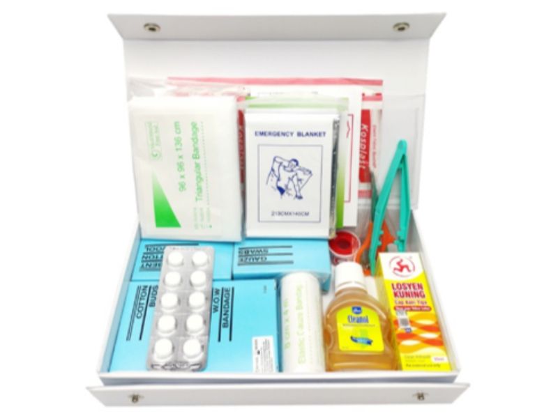 Emergency first aid kit bug out bag