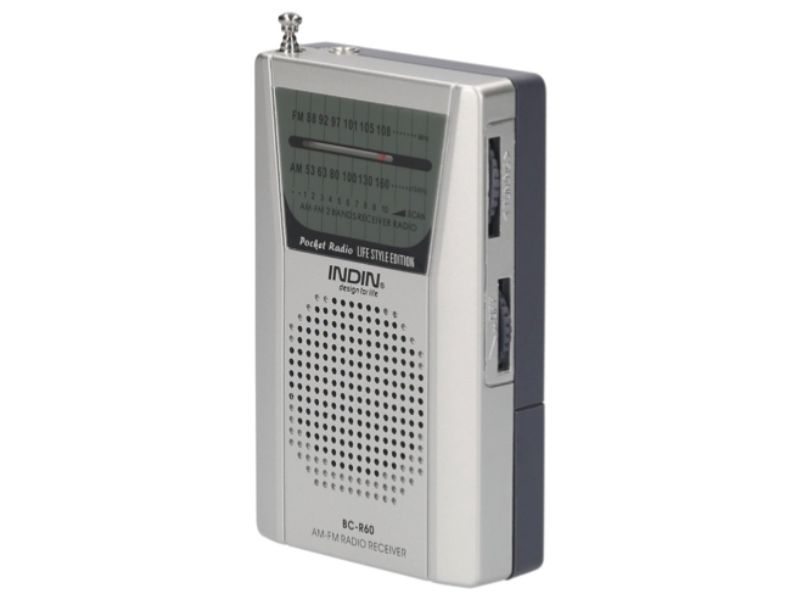 INDIN BC-R60 Portable Radio beg kecemasan bencana