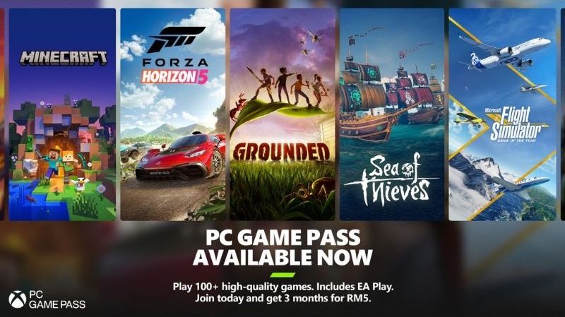 PC Game Pass Malaysia promo visual