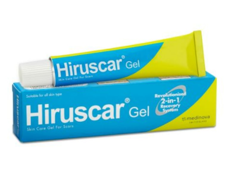 Hiruscar Gel is a quick-absorbing, non-greasy, acne scar treatment