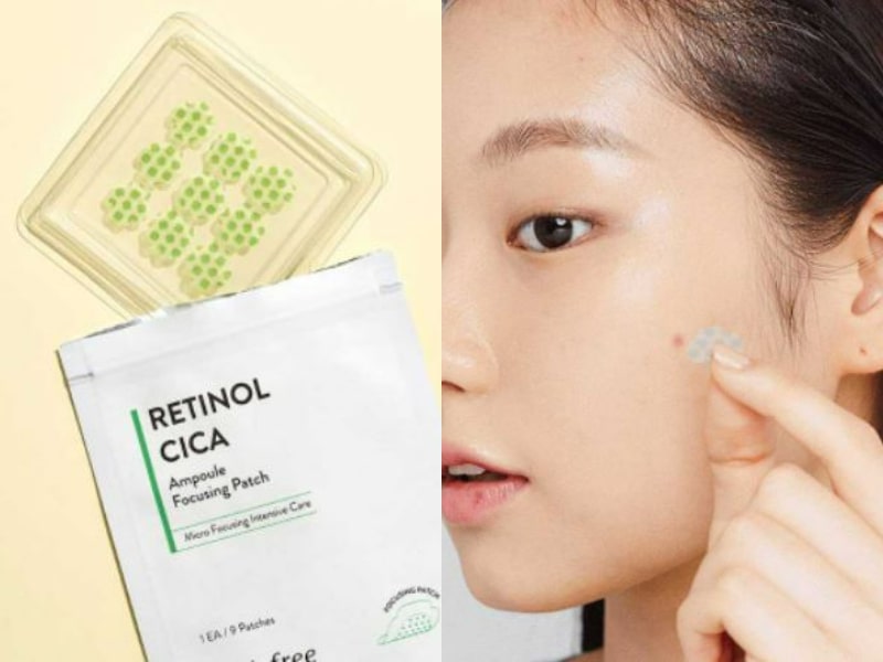 Innisfree Retinol Cica Repair Ampoule Focusing Patch