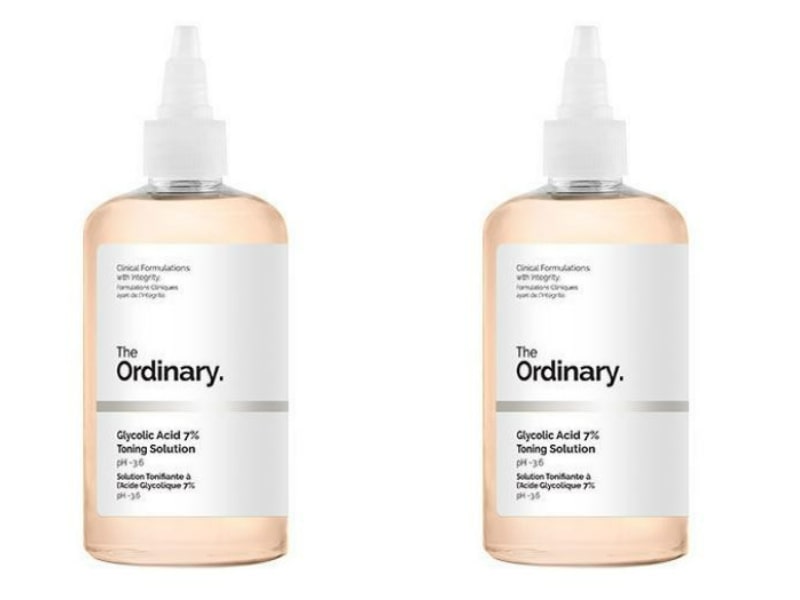 The Ordinary glycolic acid toner is one of the best chemical exfoliants