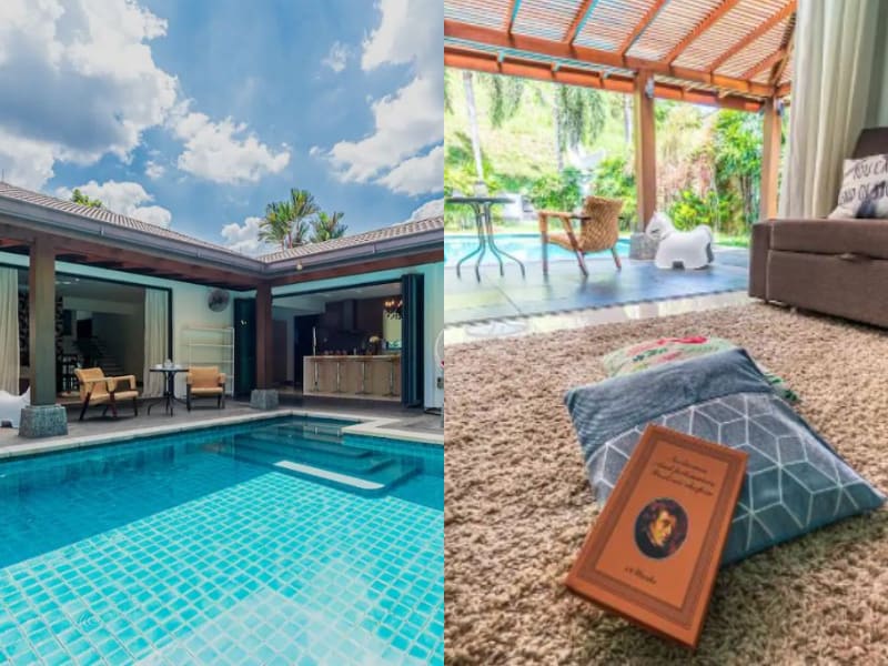 airbnb with private pool kl corner bungalow on a hill
