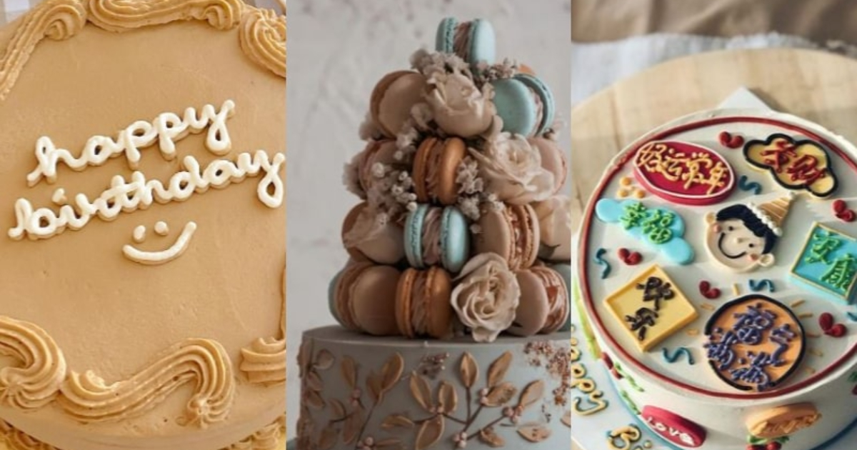 The Best Home Bakers In KL For Unique Customised Birthday Cakes