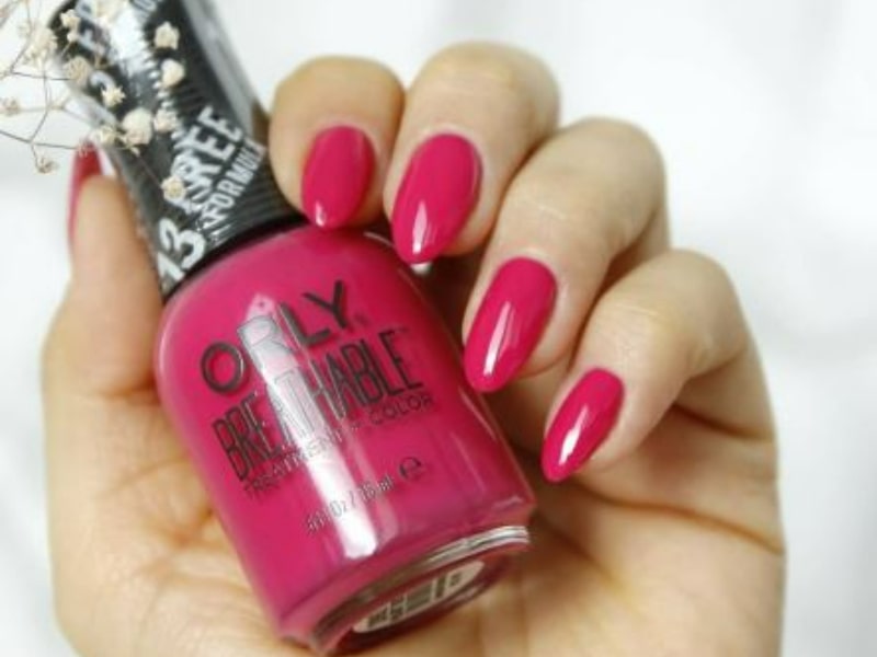 Orly Breathable Treatment Colour is a trusted halal nail polish brand