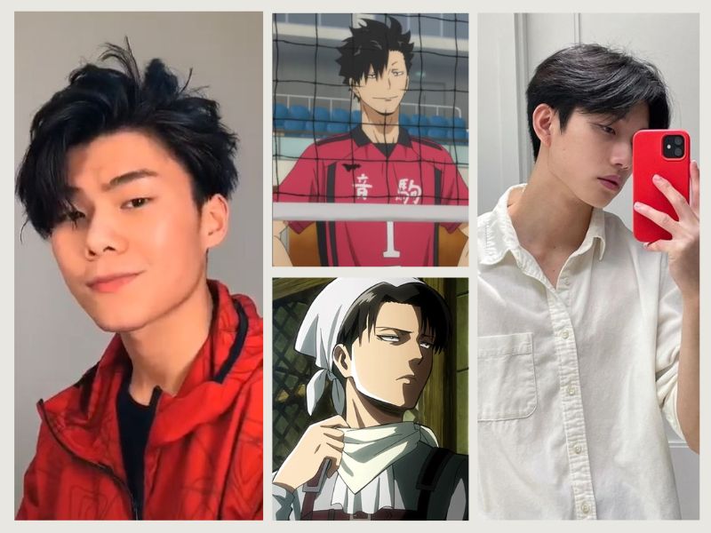 My guide to achieve the generic Anime boy haircut (that will