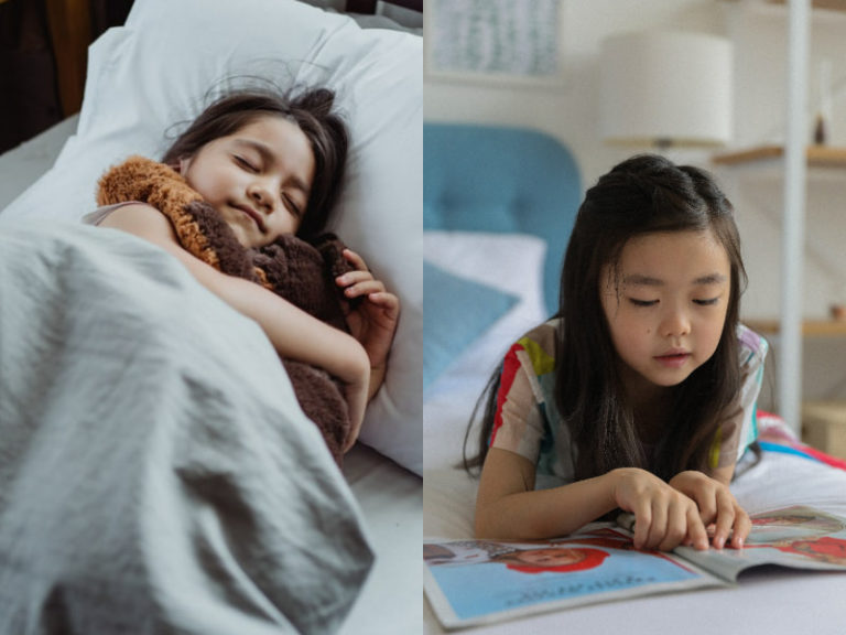 how to sleep well kids nightly routine malaysia
