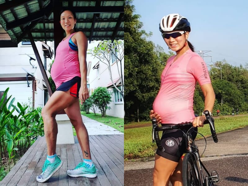 Karen Siah exercise for pregnant women