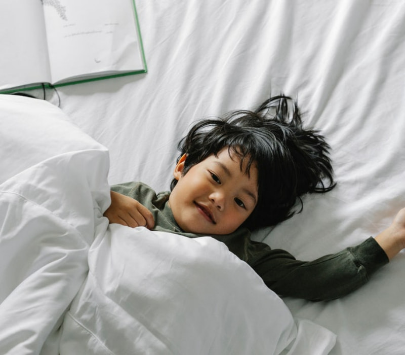 pyjamas and books how to sleep well kids nightly routine malaysia