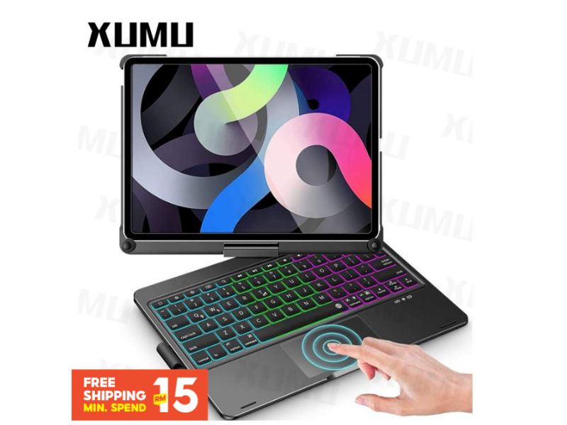 Xumu 360 Degrees Flip Keyboard Case